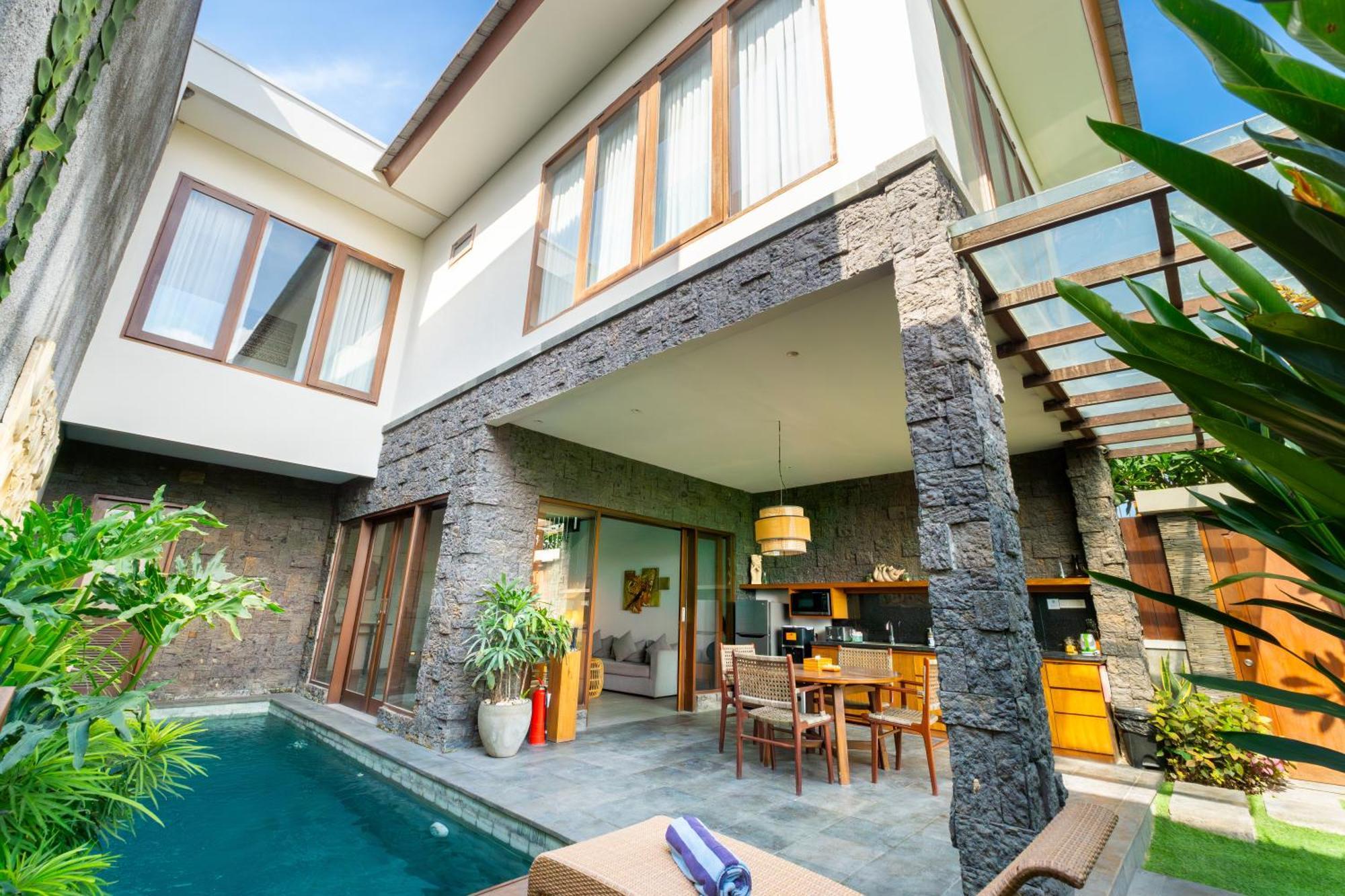 Angan-Angan Villas Canggu  Bagian luar foto
