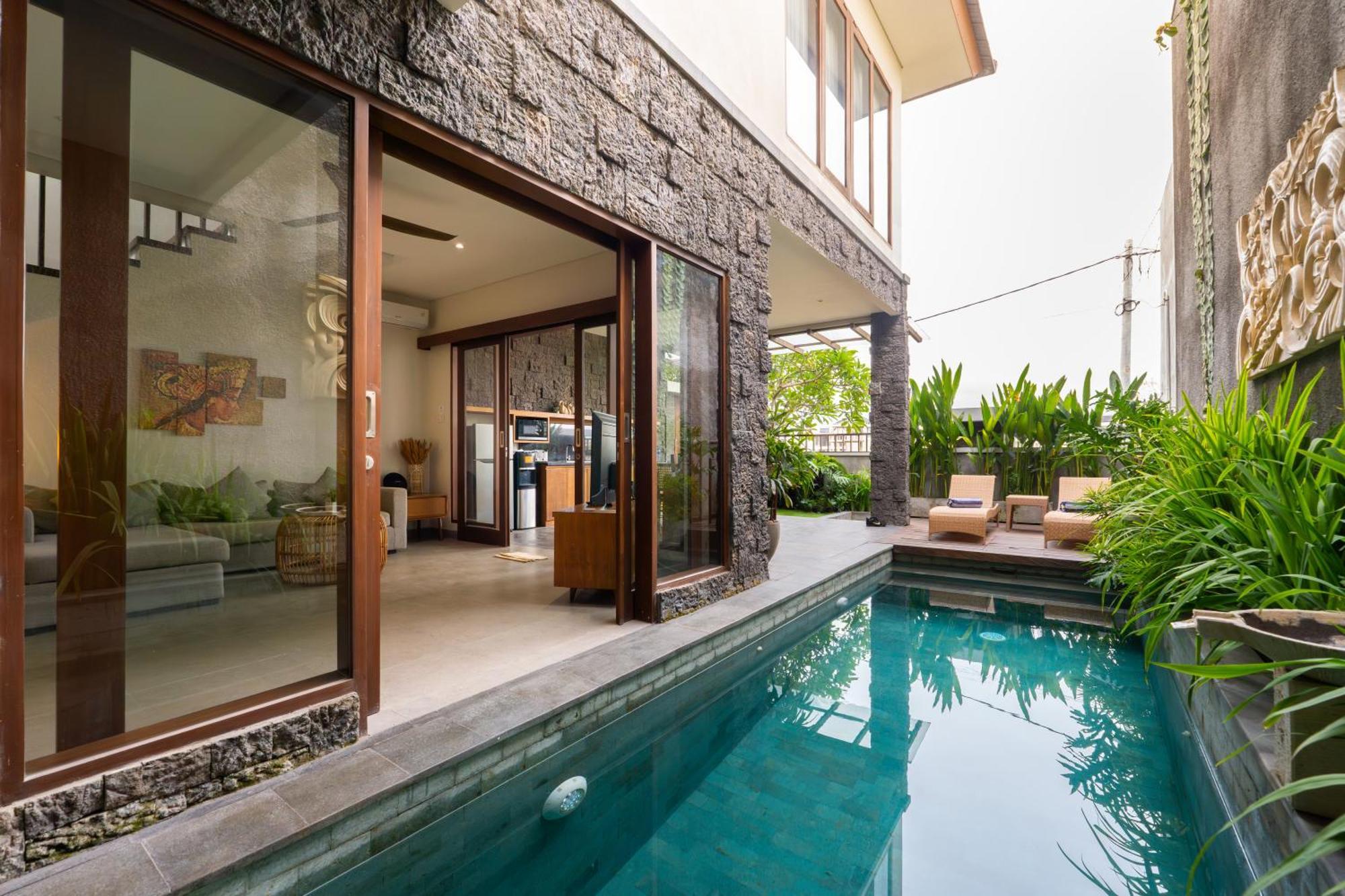 Angan-Angan Villas Canggu  Bagian luar foto