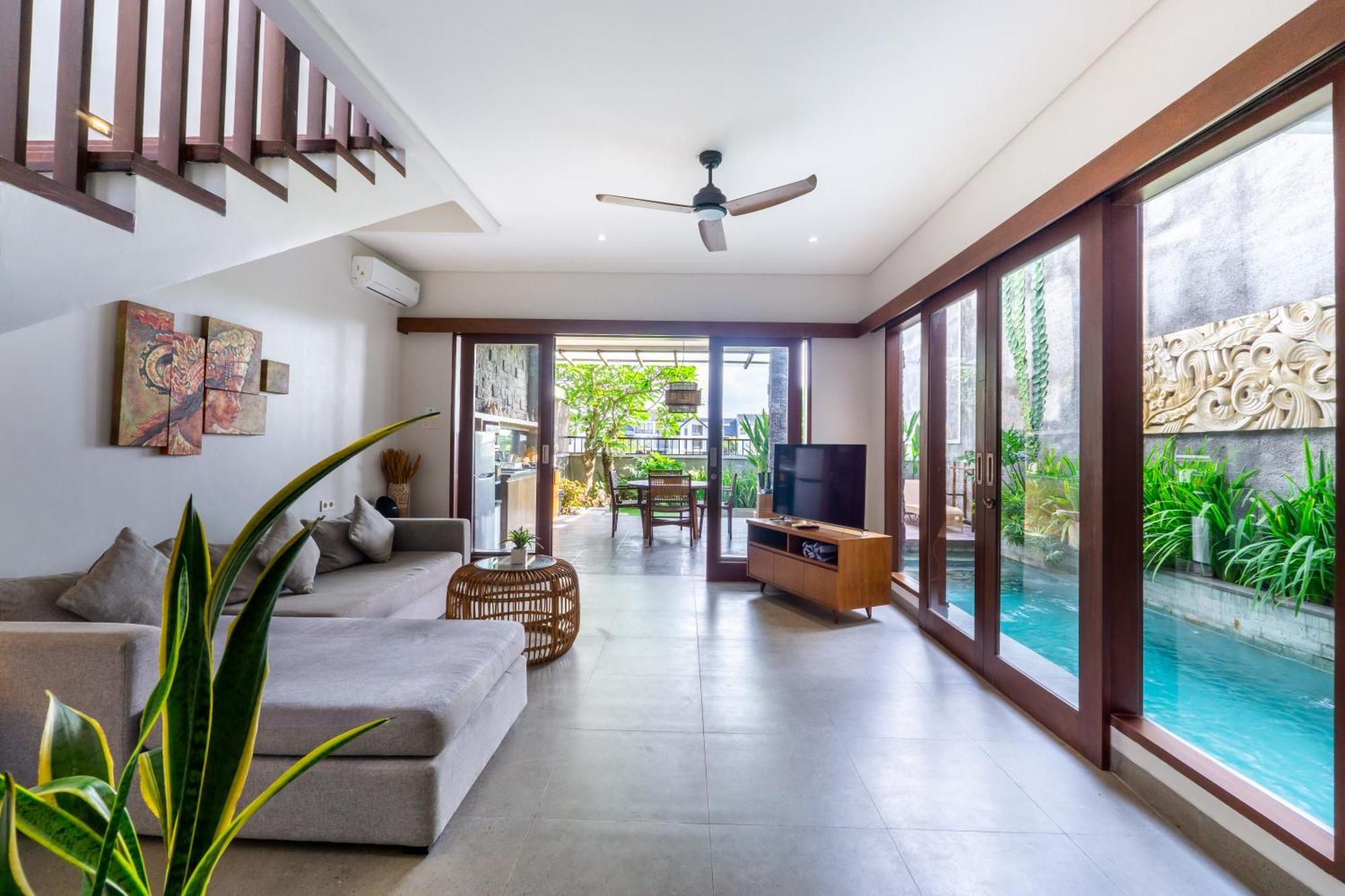 Angan-Angan Villas Canggu  Bagian luar foto