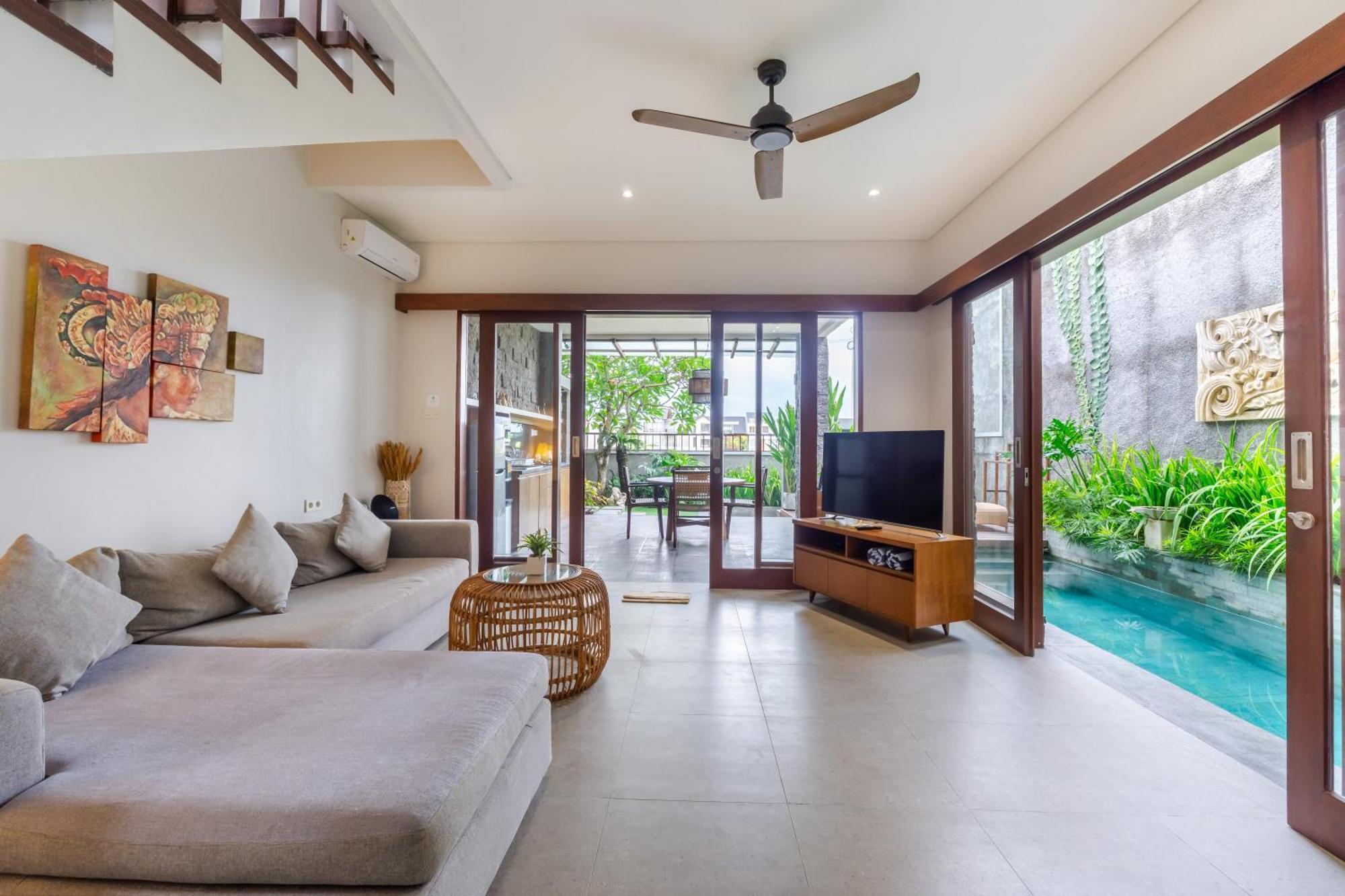 Angan-Angan Villas Canggu  Bagian luar foto